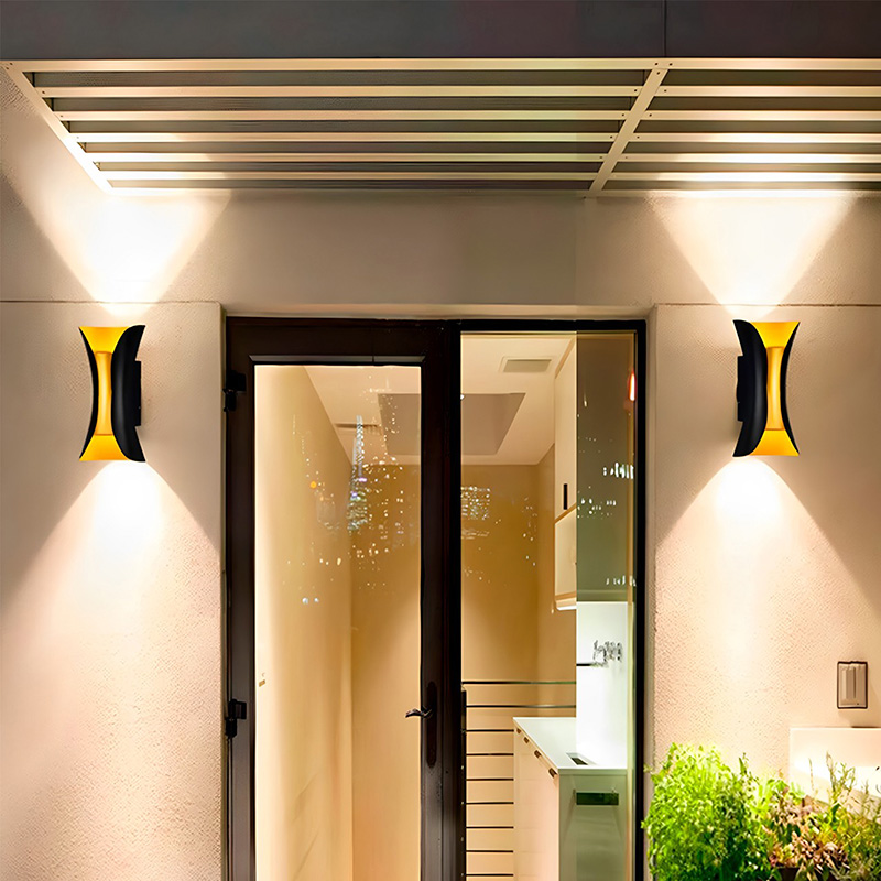 APLIQUE 6W LED METAL NEGRO/BRONCEADO LH-3516 - Imagen 2