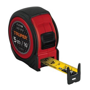 Flexómetro compacto contra impactos 5 m cinta 19 mm, Truper FCG-5M 12772