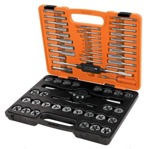 Juego de 60 piezas de machuelos y tarrajas, Truper J-MATA-60 11443